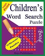 Children's Word Search Puzzle Book