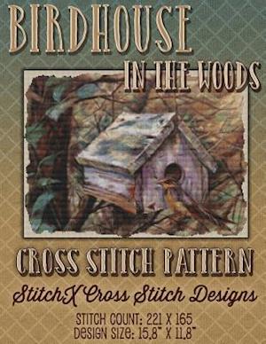 Birdhouse in the Woods Cross Stitch Pattern