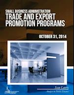 Small Business Administration Trade and Export Promotion Programs