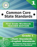 First Grade Common Core Workbook - Teacher Edition