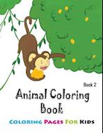 Coloring Pages For Kids Animals Coloring Book 2