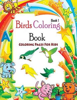 Coloring Pages For Kids Birds Coloring Book 1