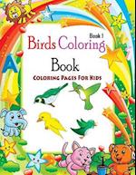 Coloring Pages For Kids Birds Coloring Book 1