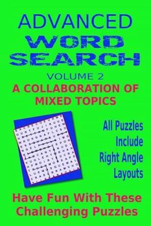 Advanced Word Search Adult Series Volume 2