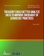 Troubled Asset Relief Program Treasury Could Better Analyze Data to Improve Oversight of Servicers' Practices