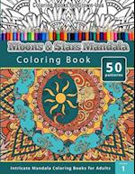 Moons & Stars Mandala Coloring Book