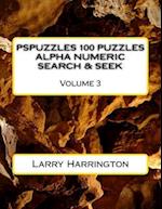 Pspuzzles 100 Puzzles Alpha Numeric Search & Seek Volume 3