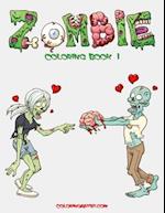Zombie Coloring Book 1 
