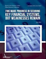 Information Security Fdic Made Progress in Securing Key Financial Systems, But Weaknesses Remain