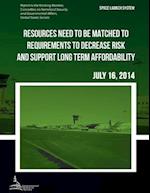 Space Launch System Resources Need to Be Matched to Requirements to Decrease Risk and Support Long Term Affordability
