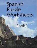 Spanish Puzzle Worksheets