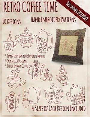 Retro Coffee Time Hand Embroidery Patterns