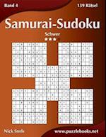 Samurai-Sudoku - Schwer - Band 4 - 159 Rätsel