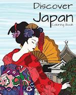 Discover Japan Coloring Book