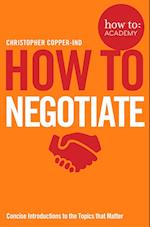 How To Negotiate