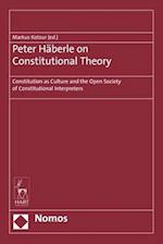 Peter Häberle on Constitutional Theory