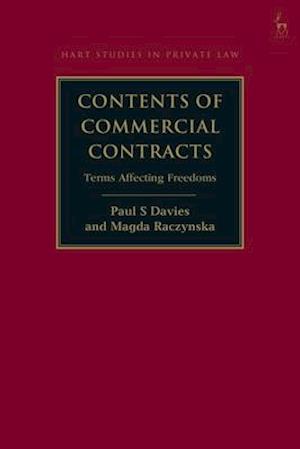 Contents of Commercial Contracts: Terms Affecting Freedoms