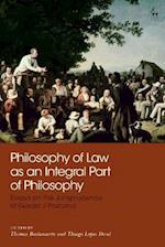 Philosophy of Law as an Integral Part of Philosophy