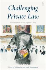 Challenging Private Law: Lord Sumption on the Supreme Court 