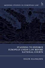 Standing to Enforce European Union Law Before National Courts