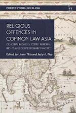 Religious Offences in Common Law Asia