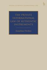 The Private International Law of Authentic Instruments