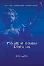 Principles of Indonesian Criminal Law
