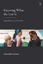 Knowing What the Law Is