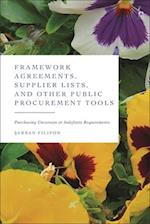 Framework Agreements, Supplier Lists, and Other Public Procurement Tools