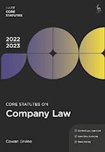 Core Statutes on Company Law 2022-23