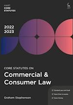 Core Statutes on Commercial & Consumer Law 2022-23