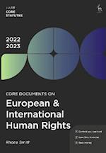 Core Documents on European & International Human Rights 2022-23