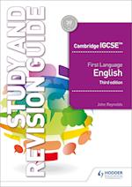 Cambridge IGCSE First Language English Study and Revision Guide 3rd edition