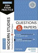 Essential SQA Exam Practice: Higher Modern Studies Questions and Papers