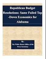 Republican Budget Resolutions