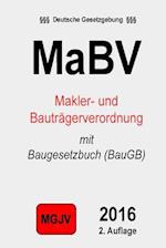 Makler- Und Bauträgerverordnung (Mabv)