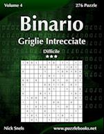 Binario Griglie Intrecciate - Difficile - Volume 4 - 276 Puzzle