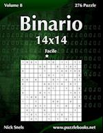 Binario 14x14 - Facile - Volume 8 - 276 Puzzle