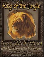King of the Jungle Cross Stitch Pattern