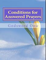 Conditions for Answered Prayers