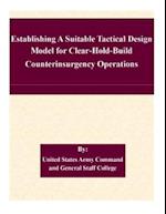 Establishing a Suitable Tactical Design Model for Clear-Hold-Build Counterinsurgency Operations