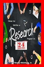 How to Write a Research Paper in 24 Hours