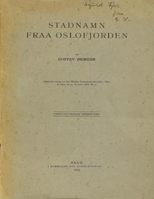 Stadnamn Fraa Oslofjorden