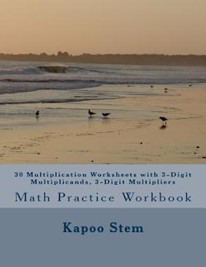 30 Multiplication Worksheets with 3-Digit Multiplicands, 3-Digit Multipliers