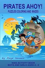 Pirates Ahoy! Kids Activity Book