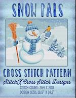 Snow Pals Cross Stitch Pattern