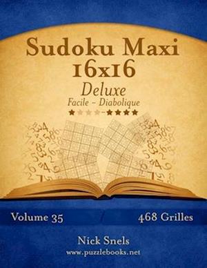 Mega Sudoku 16x16 Luxus - Extrem Schwer - Band 56 - 468 Rätsel