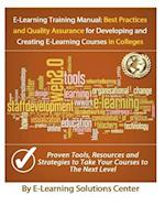 E-Learning Training Manual
