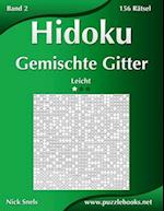 Hidoku Gemischte Gitter - Leicht - Band 2 - 156 Rätsel