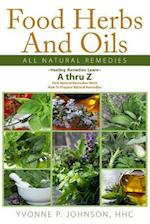 Food Herbs and Oils